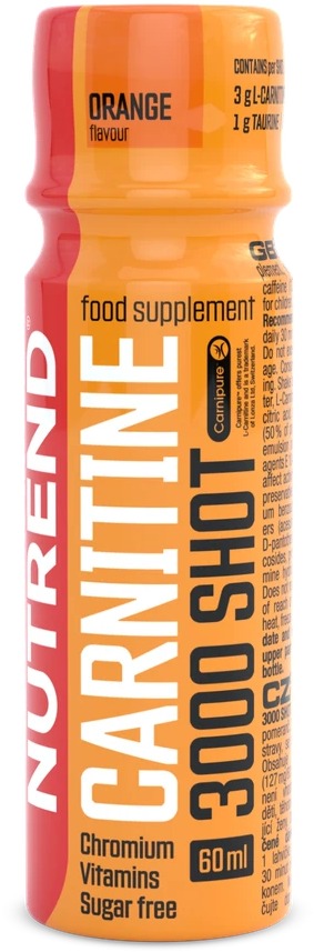 NUTREND Carnitine 3000 SHOT 60 ml