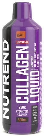 Nutrend Collagen Liquid 500 ml, pomeranč