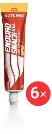 Nutrend Endurosnack, 6 x 75 g, meruňka