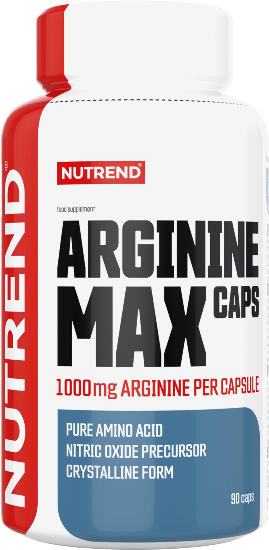 Nutrend Arginine Max Caps 90 kapslí