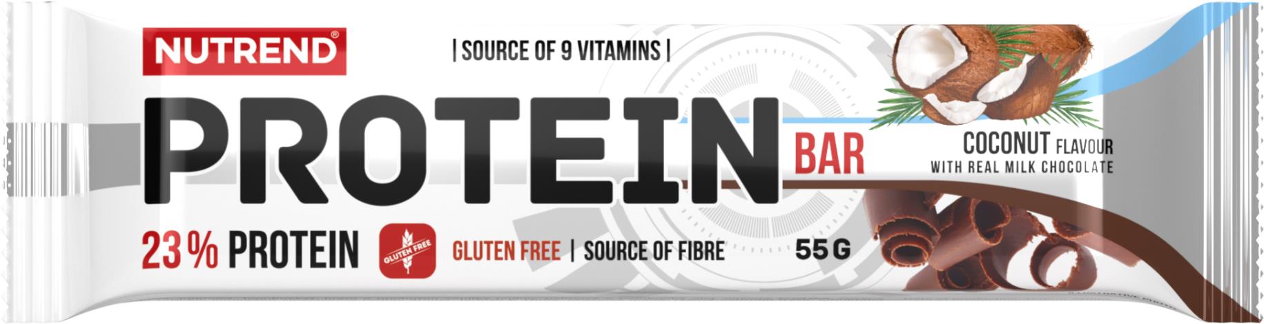 Nutrend Protein Bar 55 g, kokos