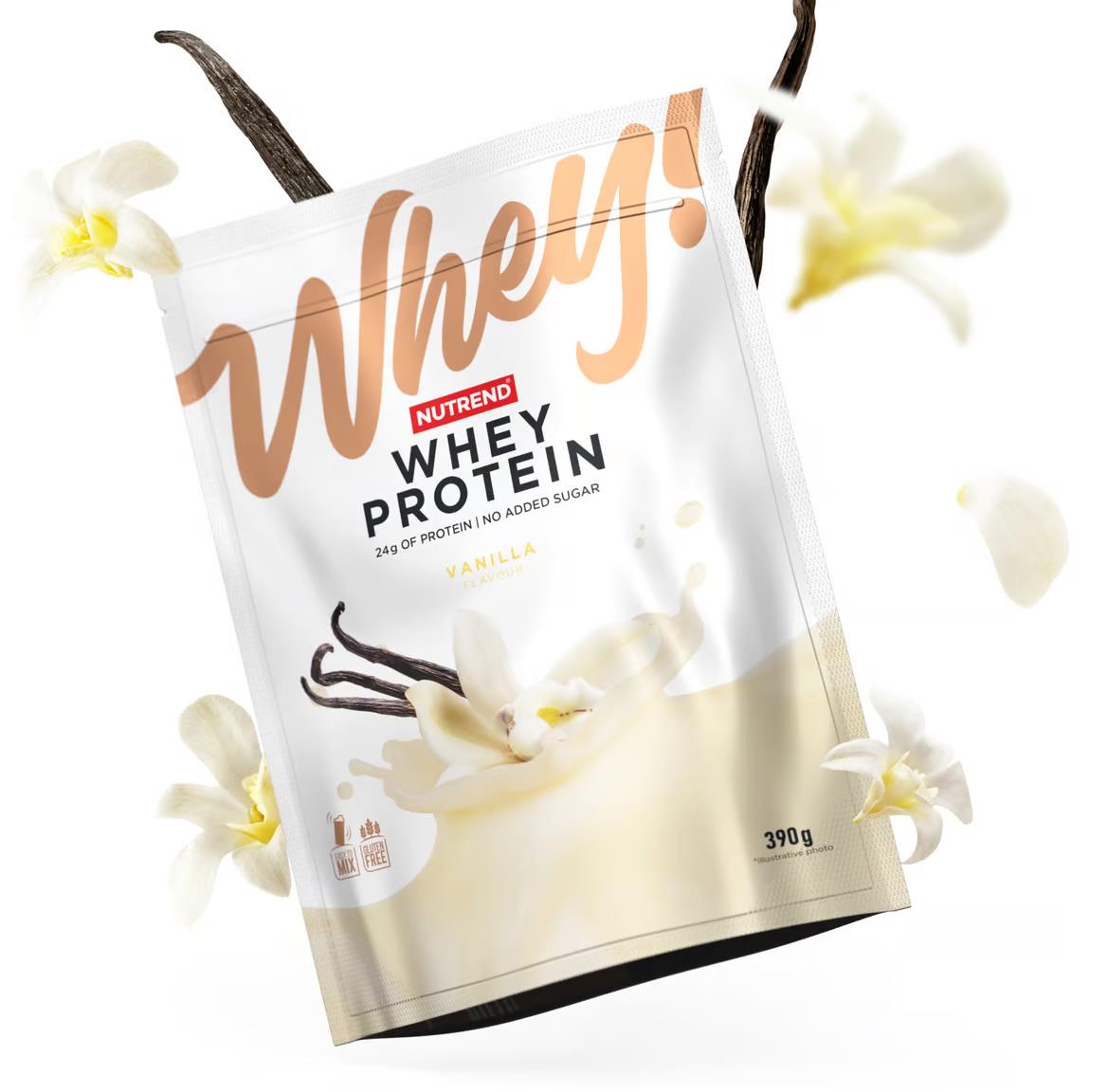 Nutrend Whey Protein! 390 g, vanilka