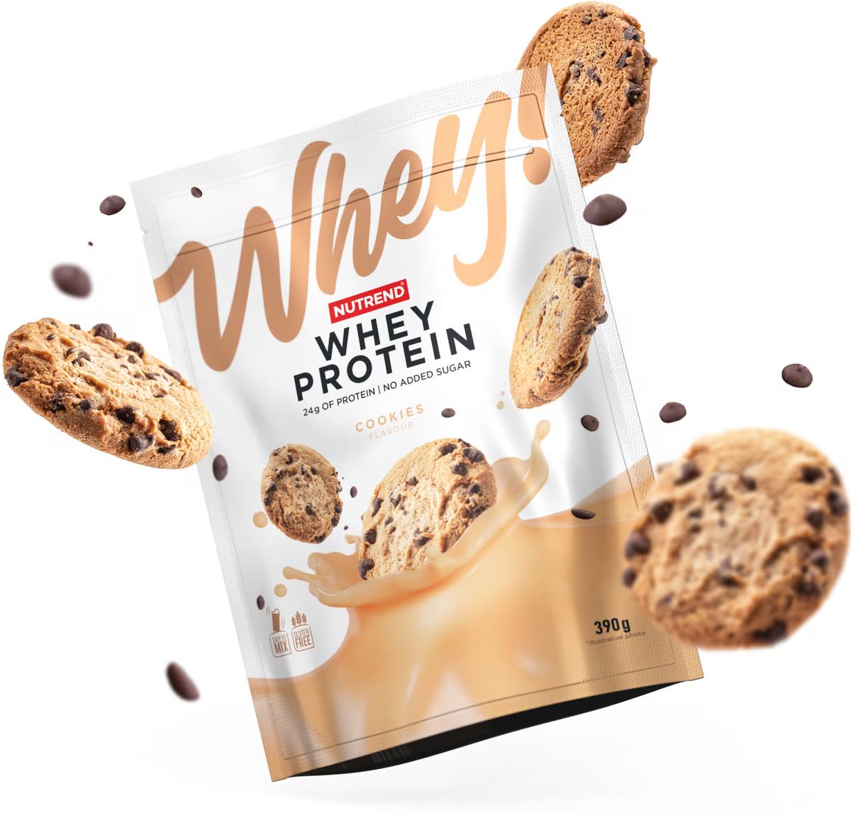 Nutrend Whey Protein! 390 g, cookies
