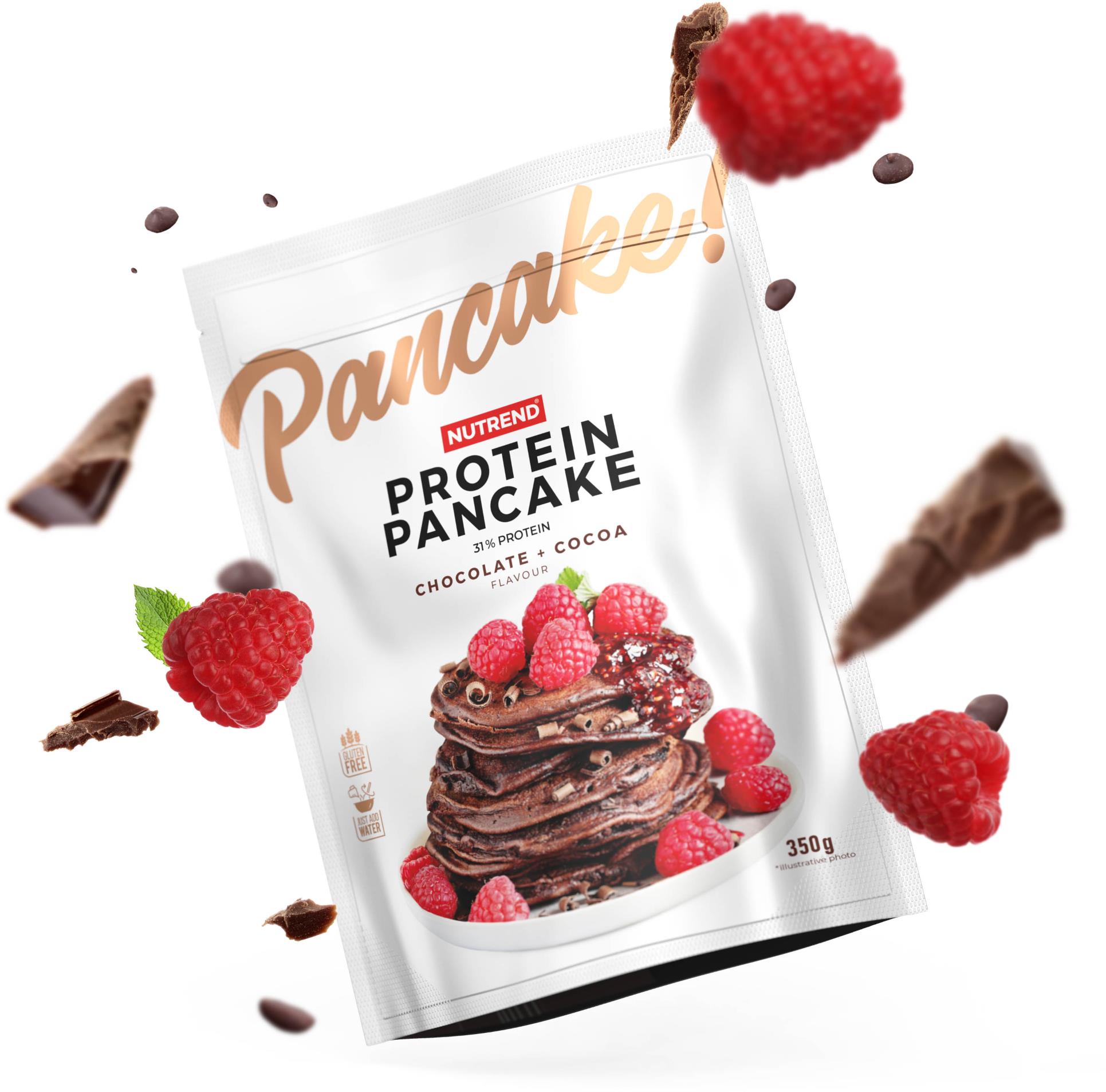 Nutrend Protein Pancake! 350 g, čokoláda+kakao