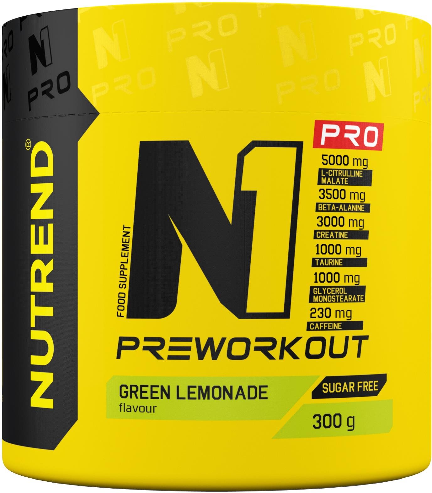 Anabolizér nutrend n1 pro, 300 g, green lemonade