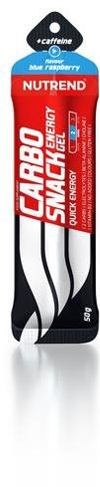 Nutrend Carbosnack sáček s kofeinem 50 g, modrá malina