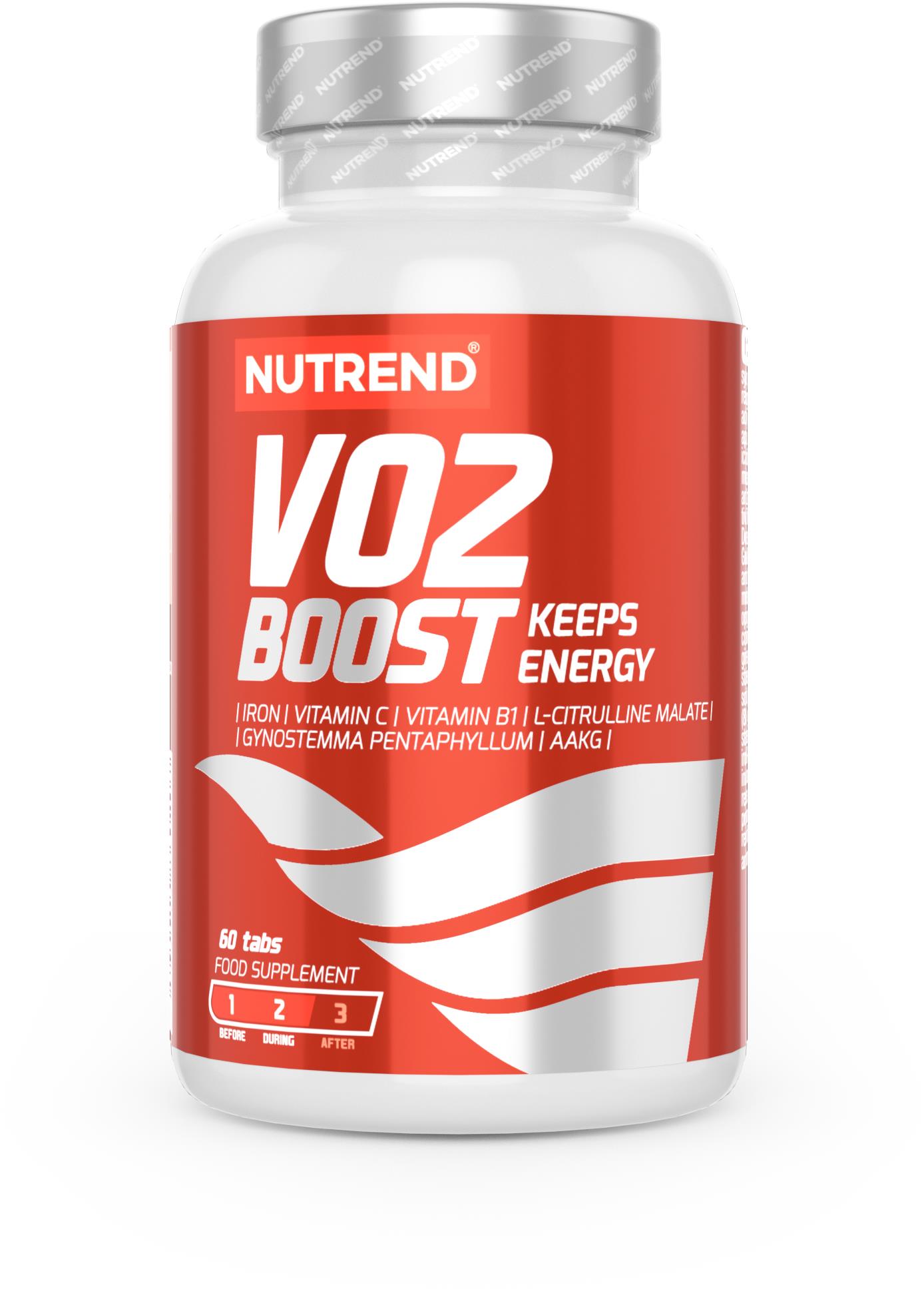 Energetické tablety nutrend vo2 boost, 60 tablet