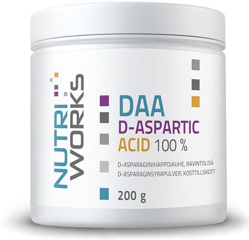 NutriWorks D-Aspartic Acid 200g