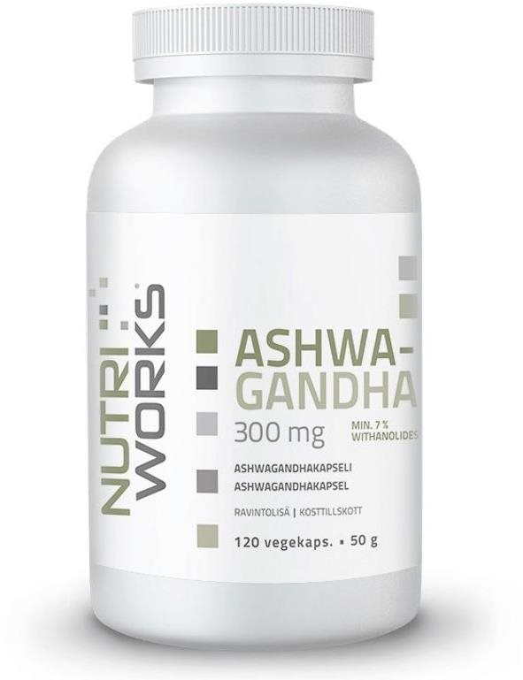 Nutri Works Ashwagandha 120 kapslí