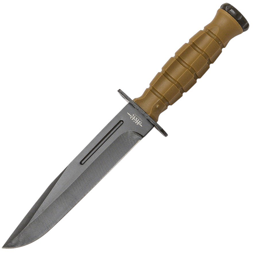 JKR Taktický nůž, 17 cm, ABS, pískový