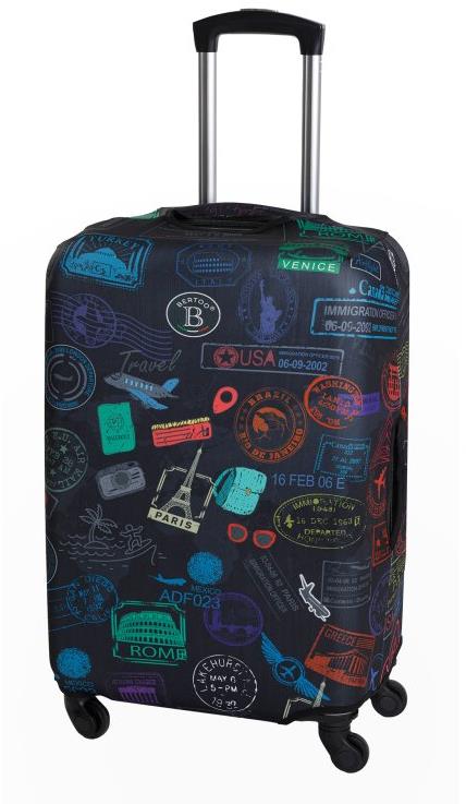 BERTOO Obal na kufr Travel dark L