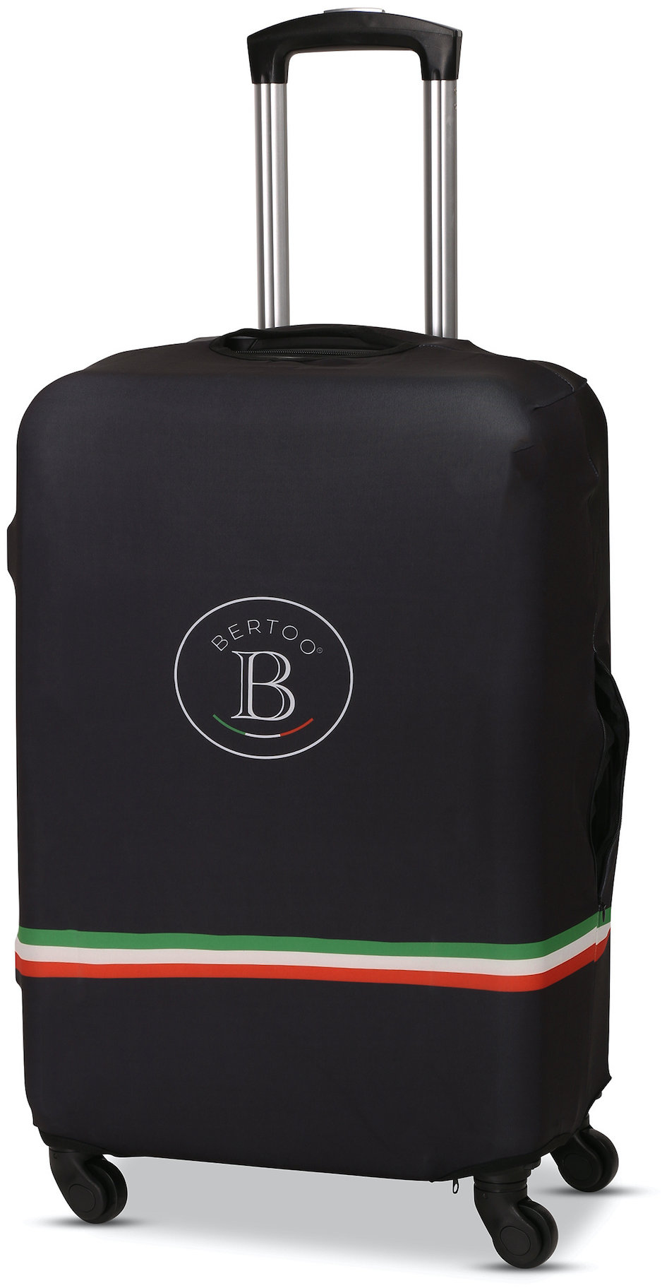 BERTOO Italy Obal na cestovní kufr black L