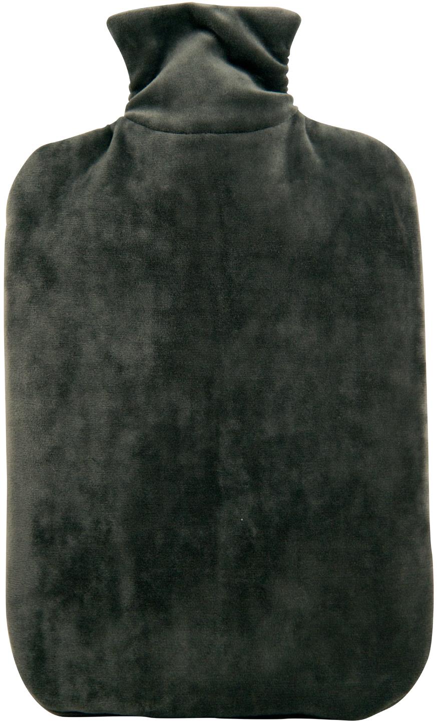 Hugo Frosch termofor Eco Classic Comfort se sametovým obalem, měsíční šedá