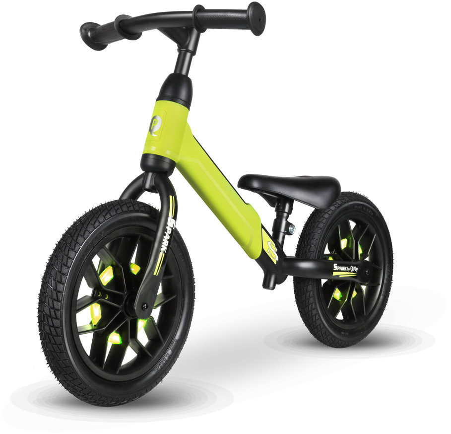 QPLAY Spark green, věk 3-6 let, do 30 kg