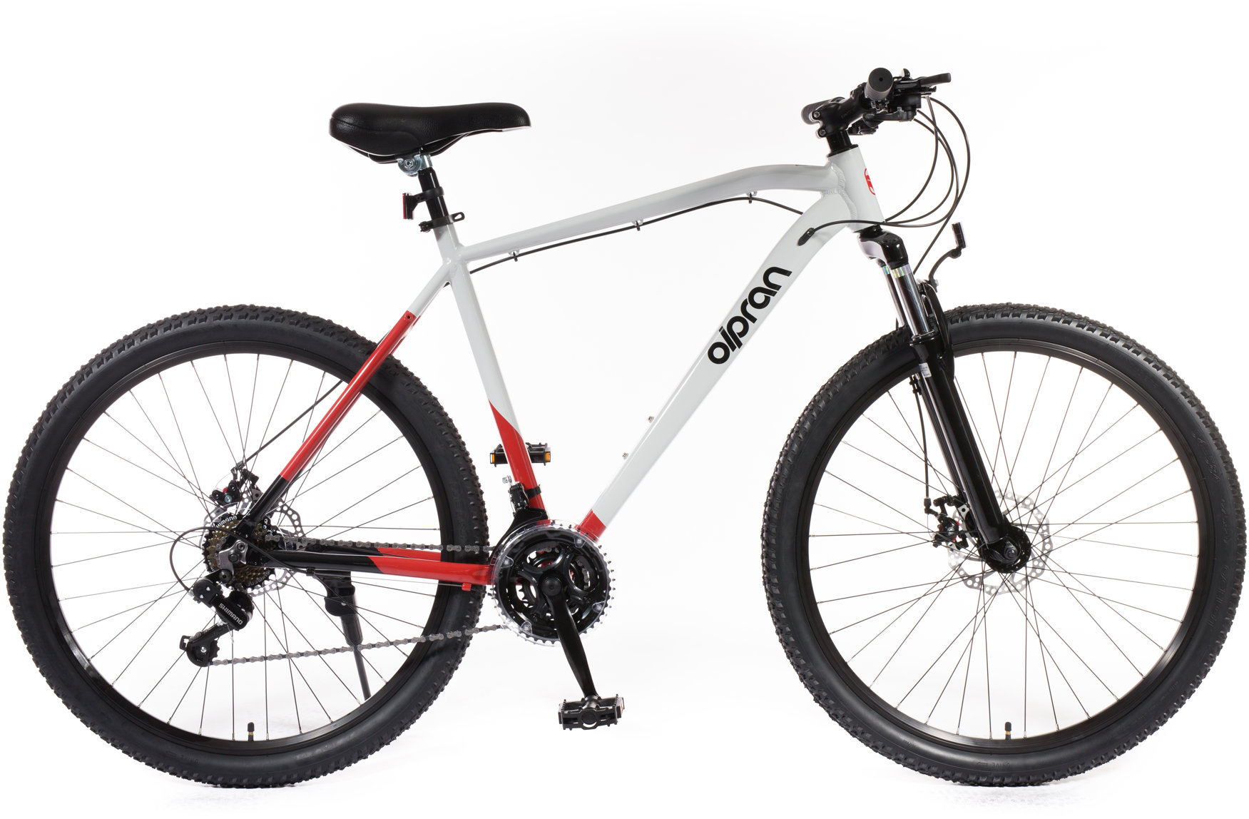 Olpran Canis man 27,5" 21" šedé/tmavě červené