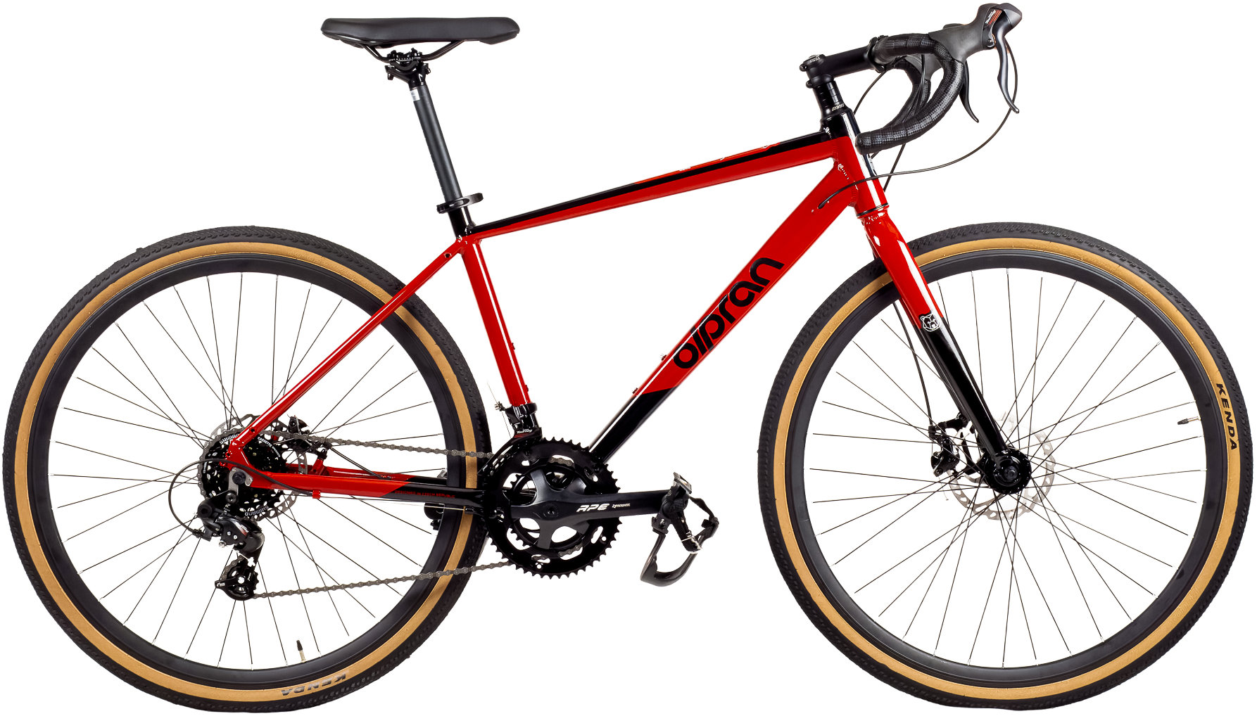 Olpran Gravel Ursus Arctos basic L červená/černá