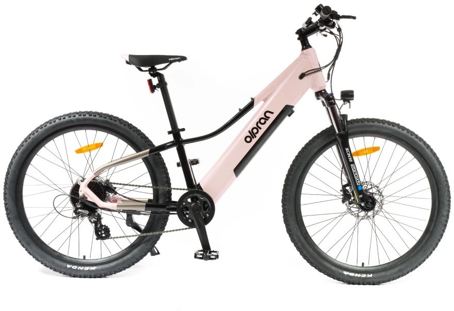 Olpran 26" E-MTB Pluma růžová/černá/šedá