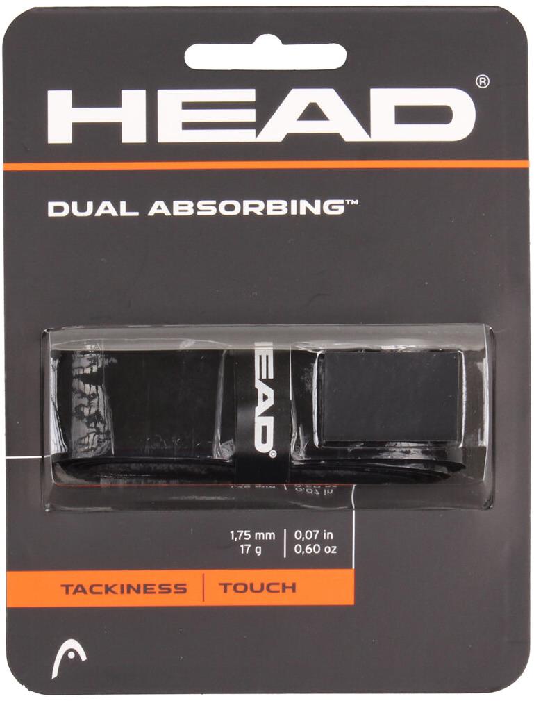 HEAD Multipack 4 ks Dual Absorbing základní omotávka černá