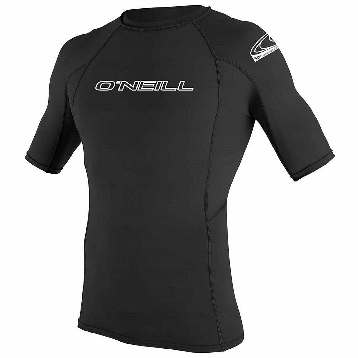 O'neill Pánské lycrové triko BASIC SKINS, krátký rukáv, 2XL černé