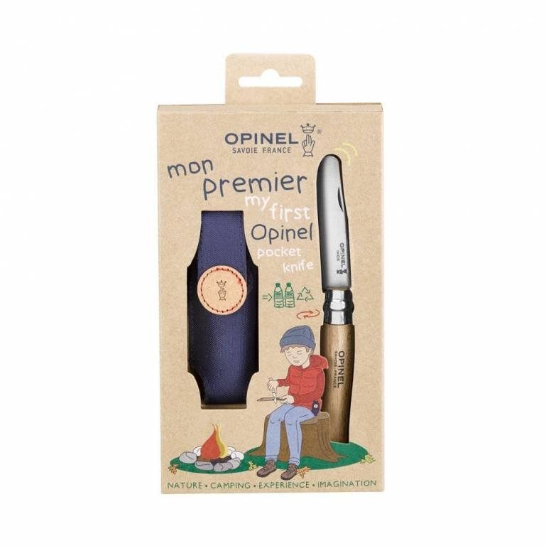 OPINEL BOX VRI N°07 My first Opinel buk + pouzdro na opasek
