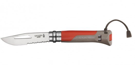 OPINEL VRI N°08 Inox Outdoor red