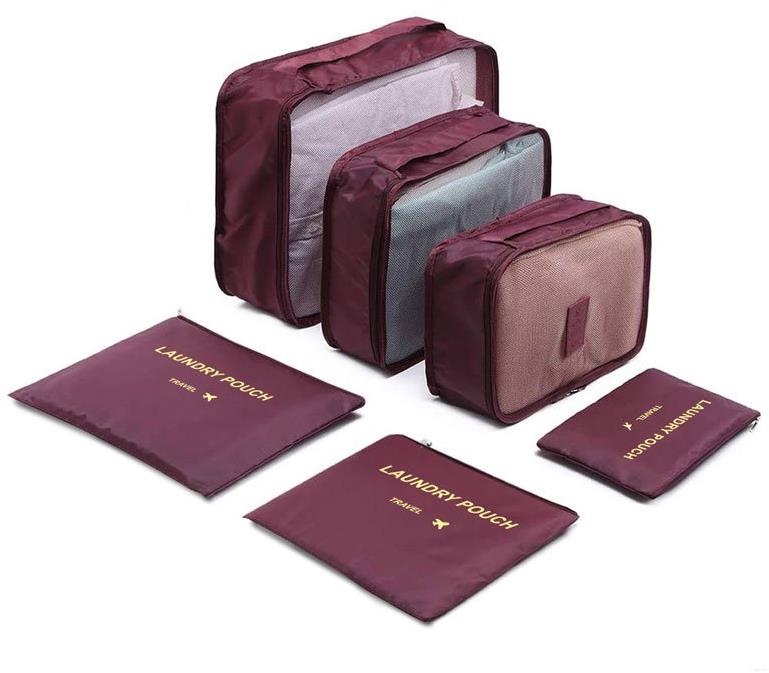 Kufryplus Cestovní organizéry LP13755 vínové