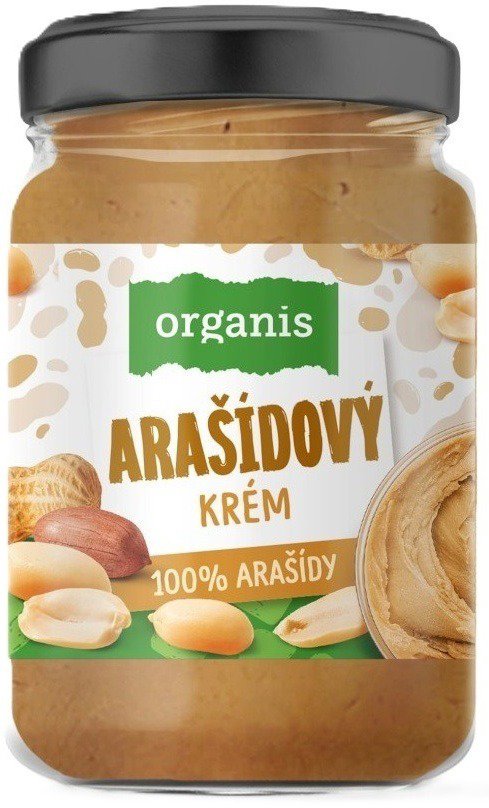Organis Arašídový krém jemný 920 g