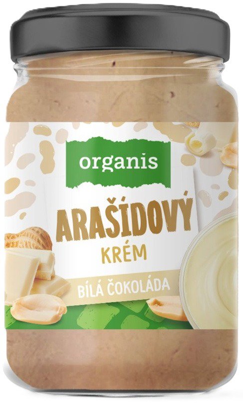 Organis Arašídový krém s bílou čokoládou 920 g