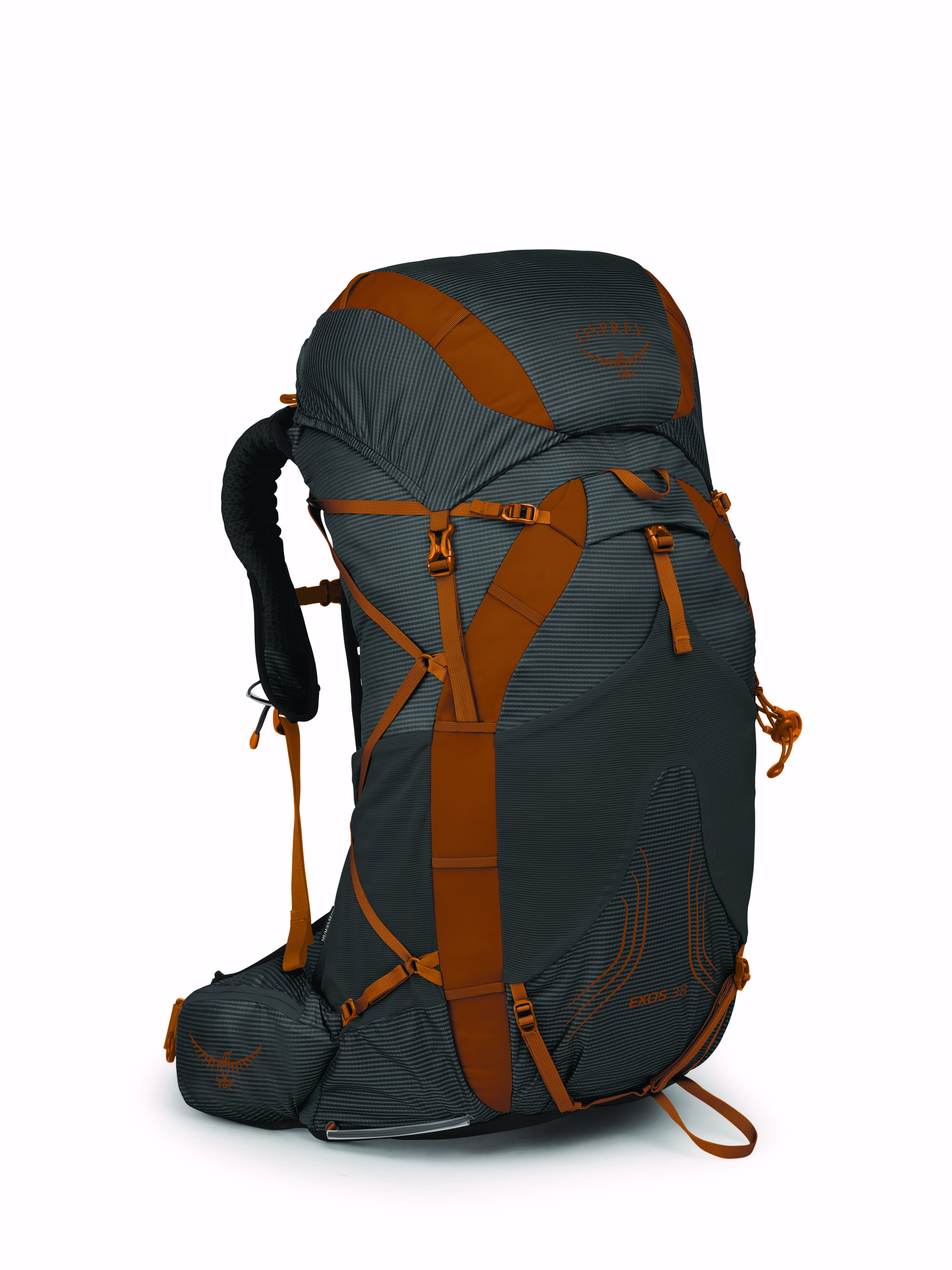 Osprey Exos 38 l Dark Charcoal Grey S/M