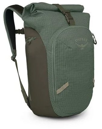 Osprey Transporter Roll Top Pack Pine Leaf/Earl Grey