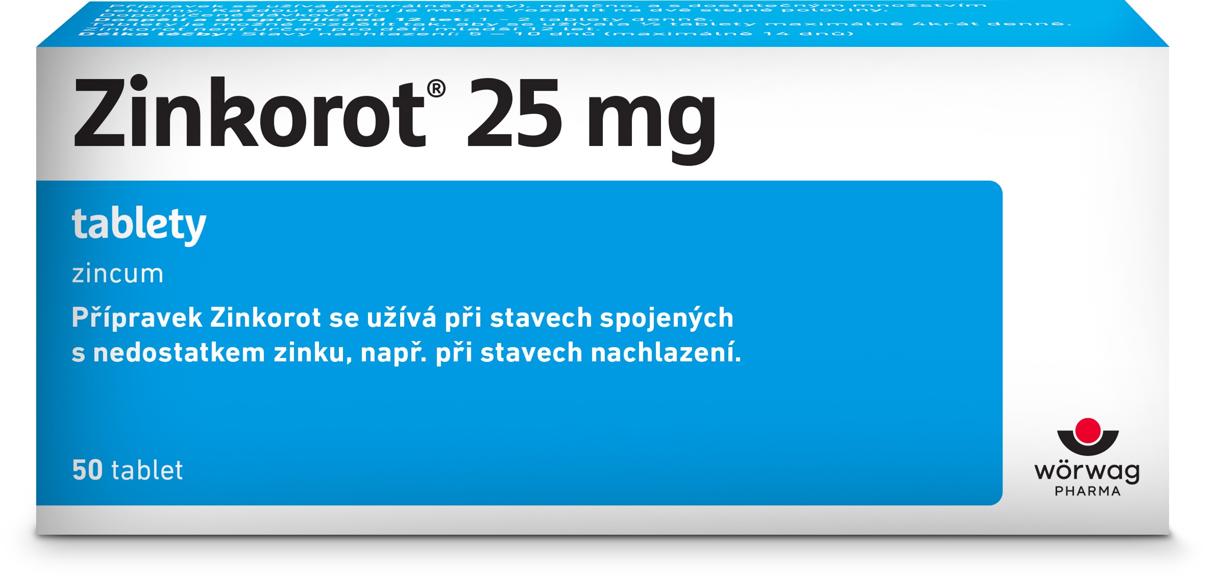 Zinkorot 25 mg 50 tablet