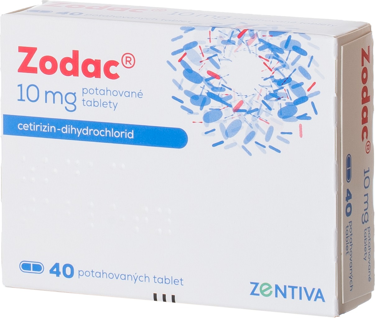 Zodac 10 mg 40 tablet