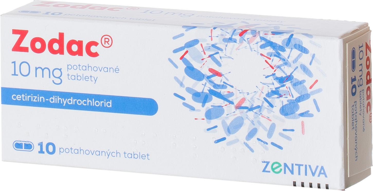 Zodac 10 mg 10 tablet