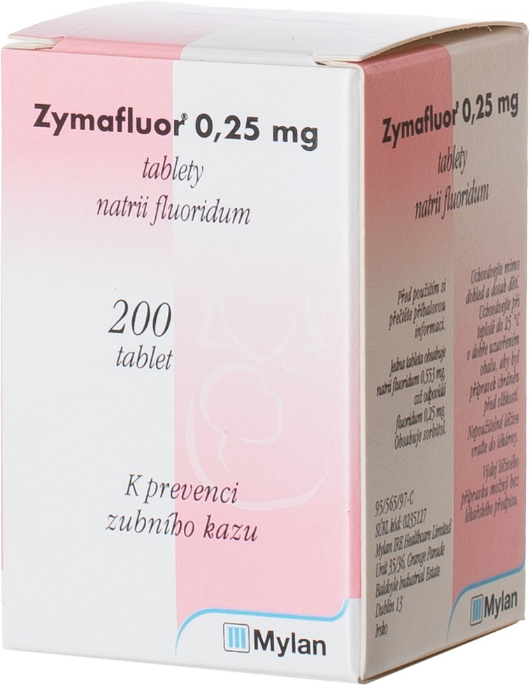Zymafluor 0,25 mg 200 tablet