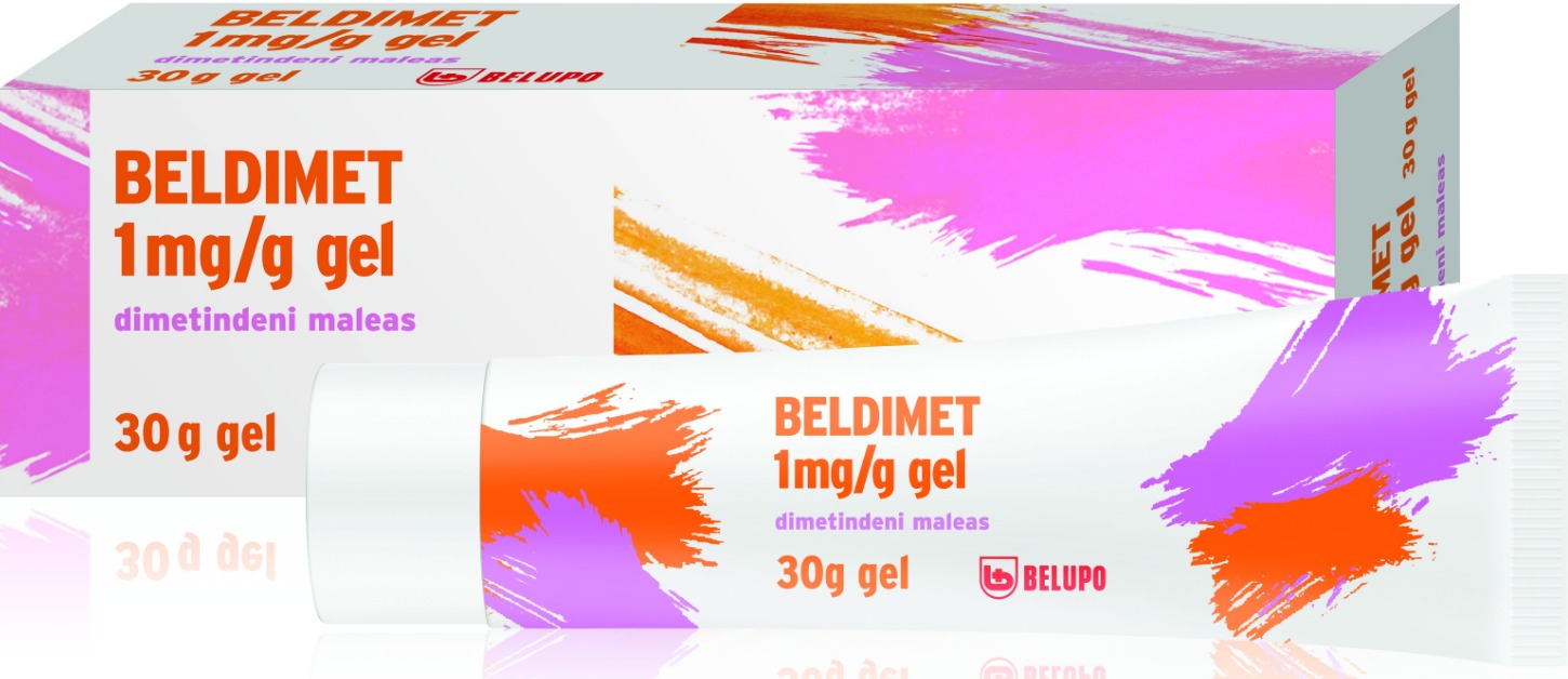 Beldimet 1 mg/g gel 30 g