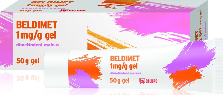 Beldimet 1 mg/g gel 50 g