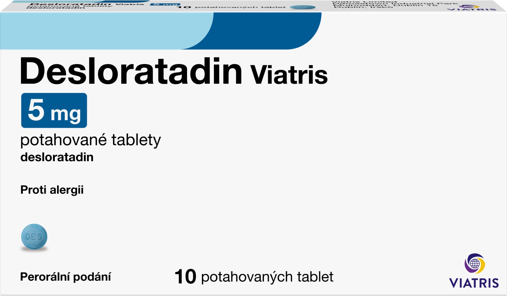 Viatris Desloratadin 5 mg 10 tablet