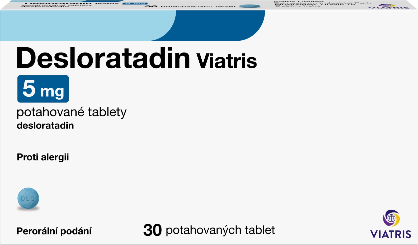 Viatris Desloratadin 5 mg 30 tablet
