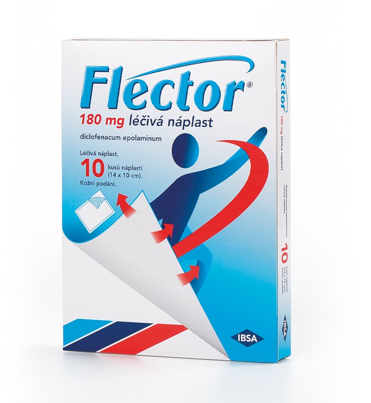 Flector 180 mg 10 náplastí