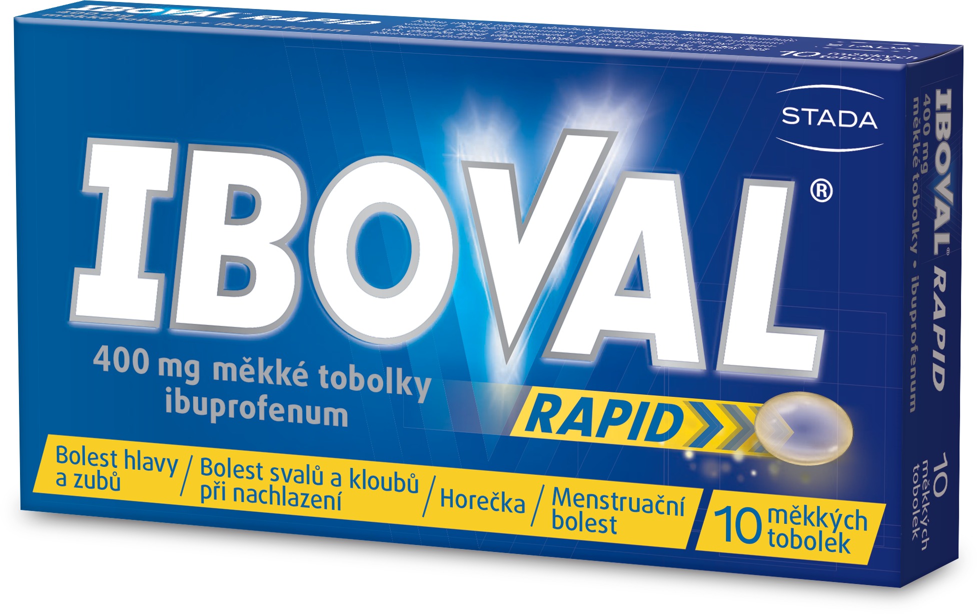 Iboval Rapid 400 mg 10 tobolek