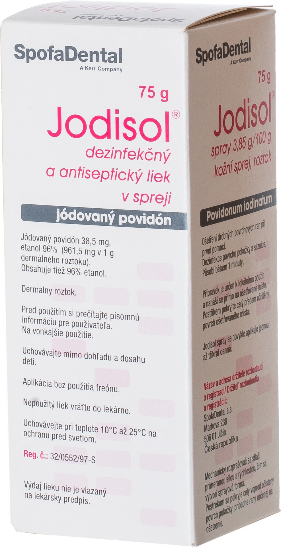 Jodisol Sprej s mechanickým rozprašovačem 75 g