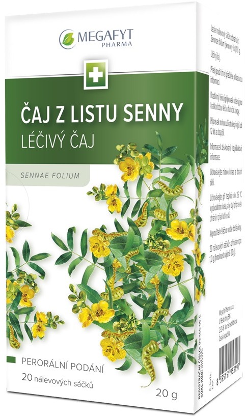 Megafyt Čaj z listu senny 20 sáčků