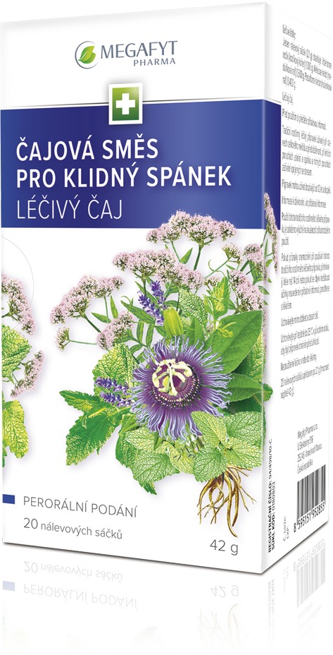 Megafyt Čajová směs pro klidný spánek 20 sáčků