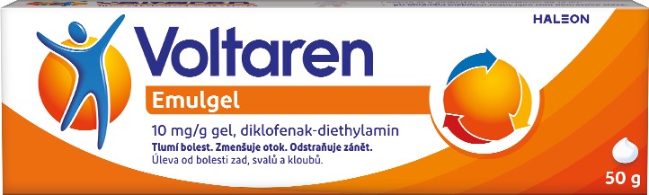 Voltaren Emulgel 10 mg/g gel proti bolesti 50 g