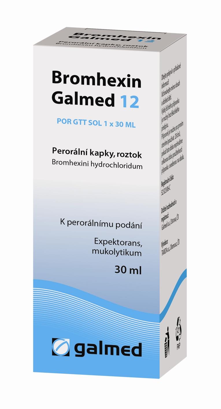 Galmed Bromhexin 12 mg/ml 30 ml