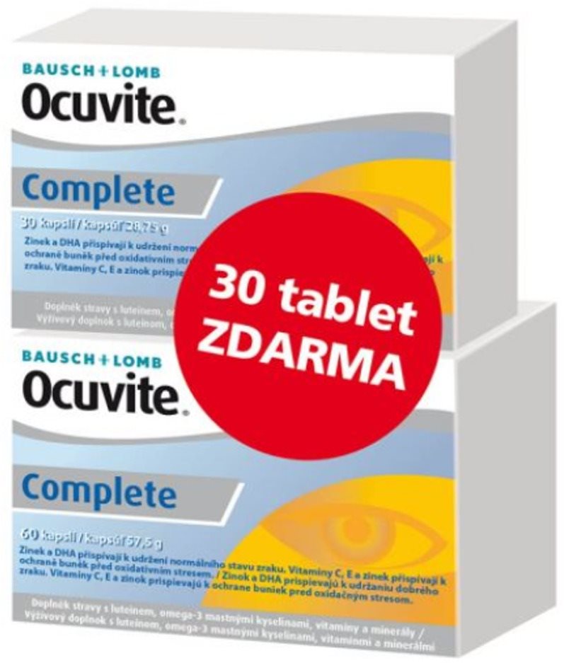 Ocuvite Complete 60 + 30 kapslí