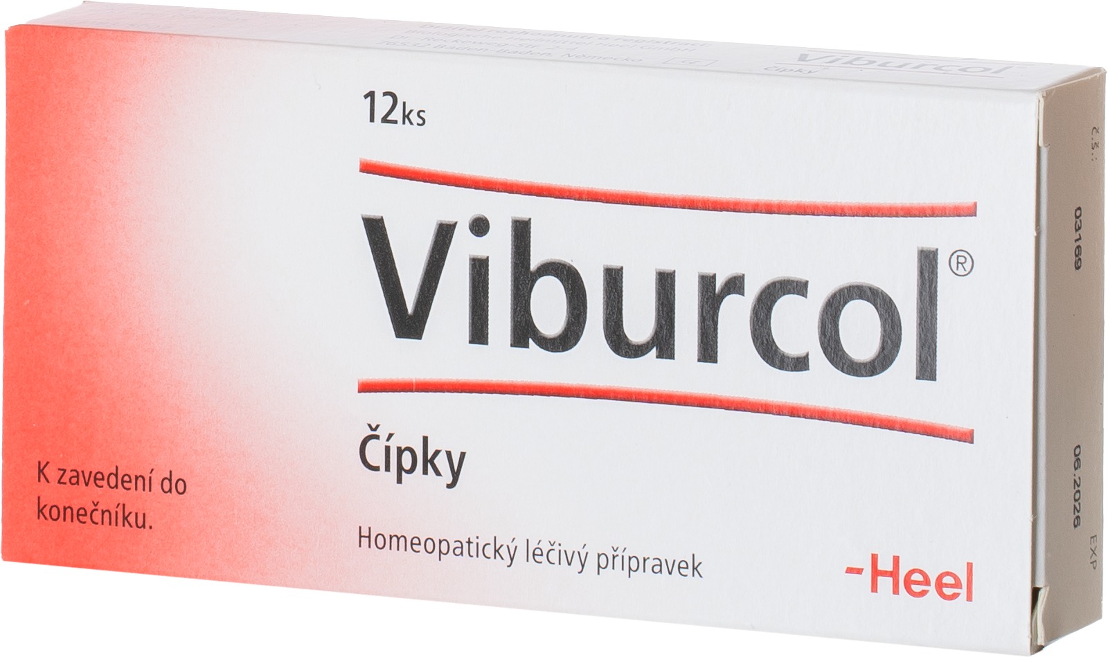 Viburcol čípky 12 ks