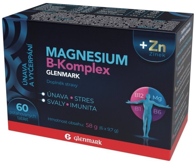 Glenmark Magnesium B-komplex 60 tablet
