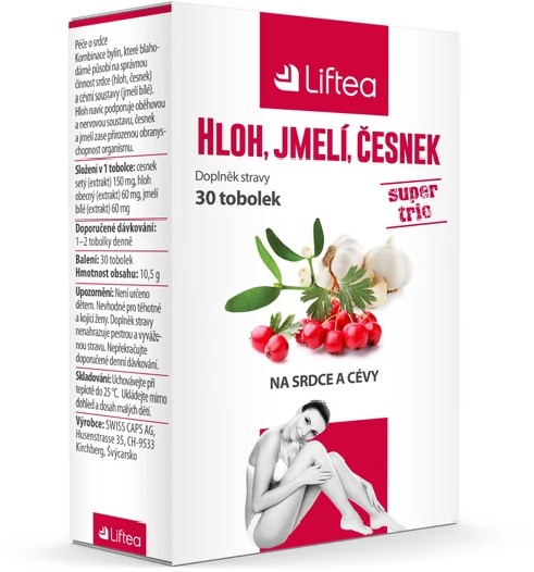 Liftea Hloh Jmelí Česnek 30 tobolek
