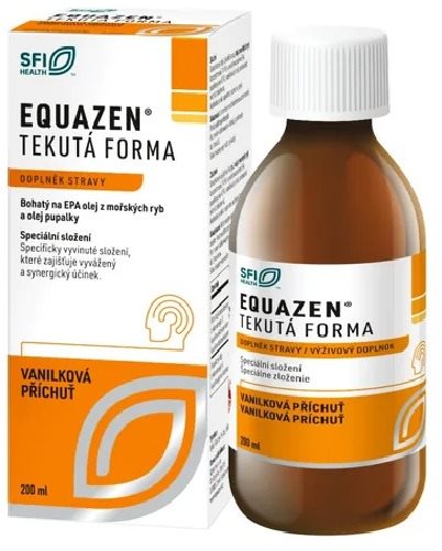 EQUAZEN tekutá forma s příchutí vanilky 200 ml